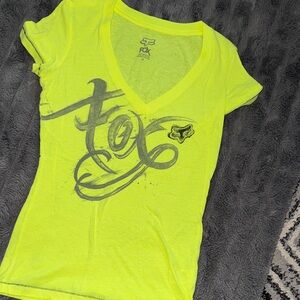 Fox Women's Vivid Yellow Short Sleeve Tee
